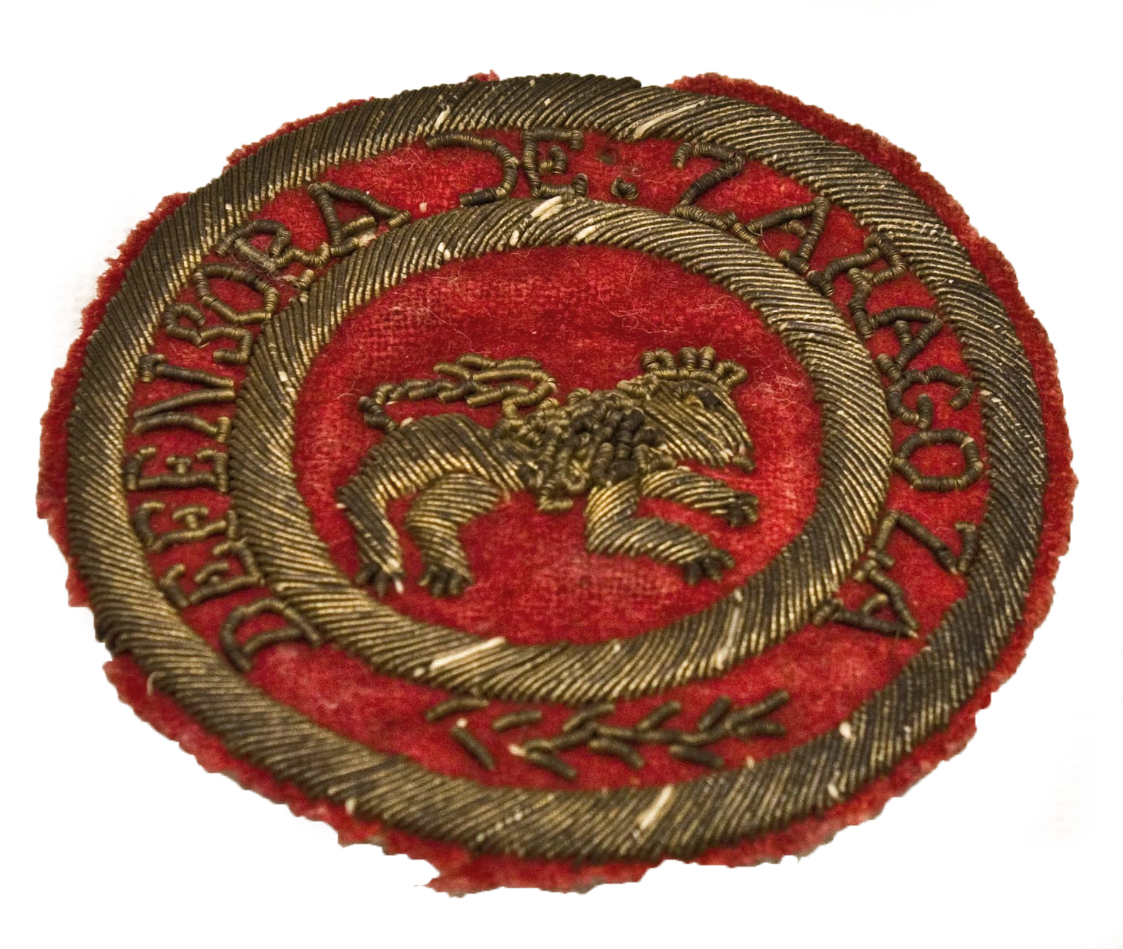 Escudo de distinción de Agustina de Aragón_Defensora de Zaragoza